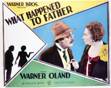 This is an image of Vintage Reproduction Lobby Card of What Happened to Father 296408