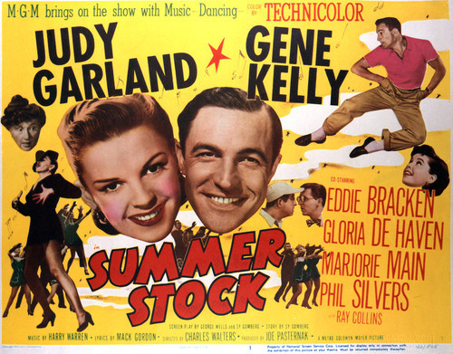 This is an image of Vintage Reproduction Lobby Card of Summer Stock 296416