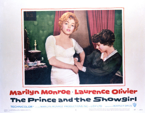 This is an image of Vintage Reproduction Lobby Card of The Prince and the Showgirl 296422
