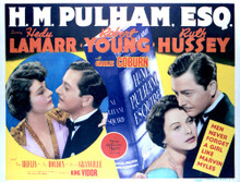 This is an image of Vintage Reproduction Lobby Card of Hm Pulham Esq 296450