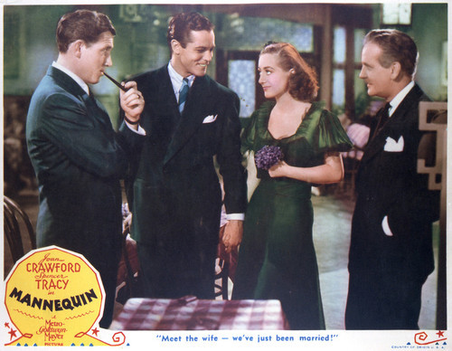 This is an image of Vintage Reproduction Lobby Card of Mannequin 296463
