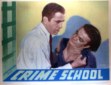 This is an image of Vintage Reproduction Lobby Card of Crime School 296467