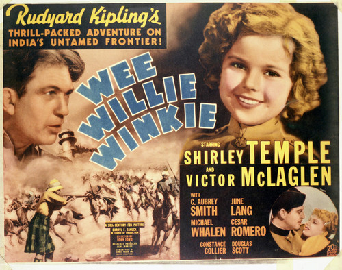 This is an image of Vintage Reproduction Lobby Card of Wee Willie Winkle 296468