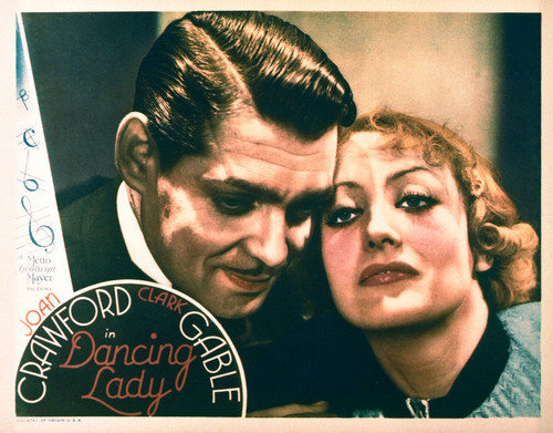 This is an image of Vintage Reproduction Lobby Card of Dancing Lady 296481