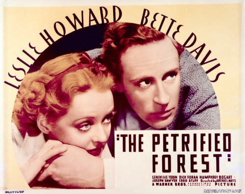 This is an image of Vintage Reproduction Lobby Card of The Petrified Forest 296492