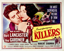 This is an image of Vintage Reproduction Lobby Card of The Killers 1946 296504