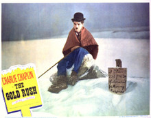 This is an image of Vintage Reproduction Lobby Card of The Gold Rush 296901