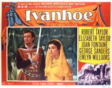 This is an image of Vintage Reproduction Lobby Card of Ivanhoe 296915