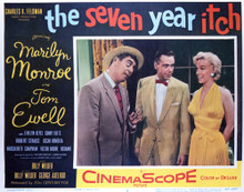 This is an image of Vintage Reproduction Lobby Card of The Seven Year Itch 296930