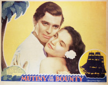 This is an image of Vintage Reproduction Lobby Card of Mutiny on the Bounty 1935 296932