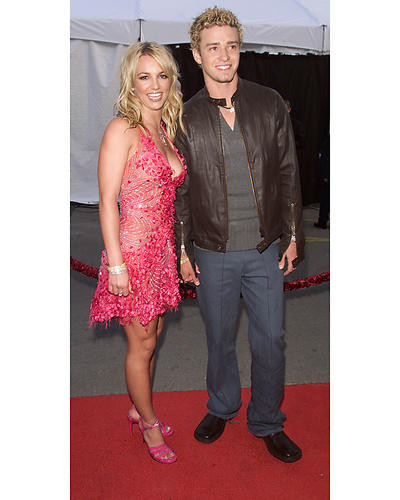 This is an image of Photograph & Poster of Britney Spears and Justin Timberlake 250880