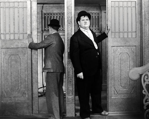 This is an image of Photograph & Poster of Laurel and Hardy 196950