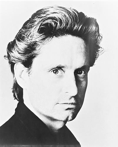 This is an image of 11729 Michael Douglas Photograph & Poster