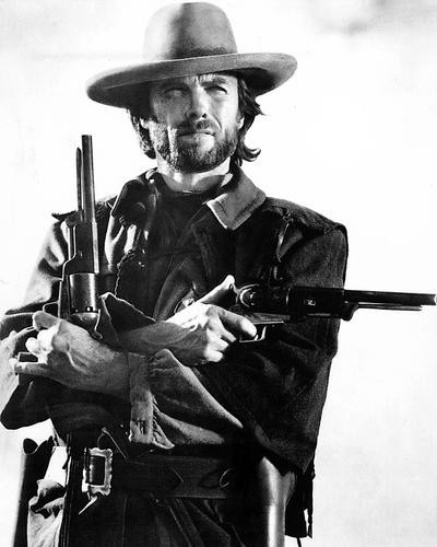 This is an image of 11907 Clint Eastwood Photograph & Poster