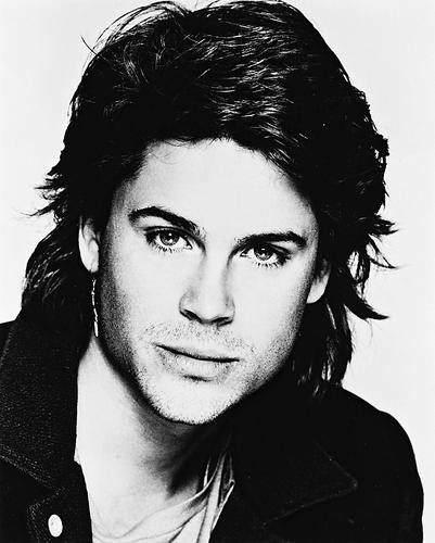 This is an image of 12073 Rob Lowe Photograph & Poster