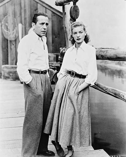 This is an image of 12387 Humphrey Bogart & Bacall Photograph & Poster