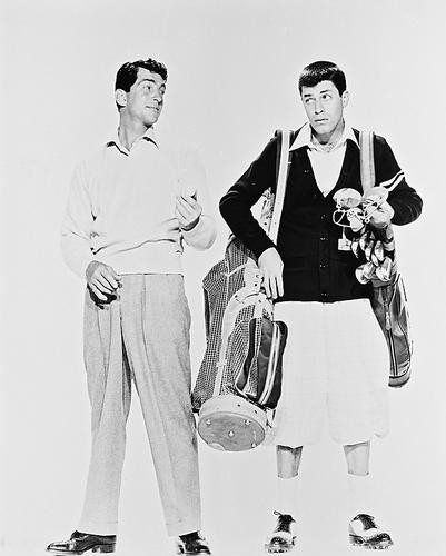 This is an image of 14128 Dean Martin & Jerry Lewis Photograph & Poster