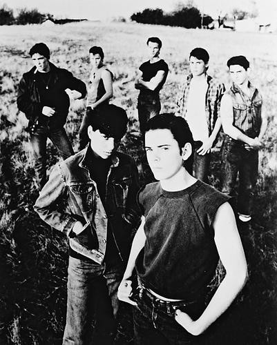 This is an image of 14431 The Outsiders Photograph & Poster