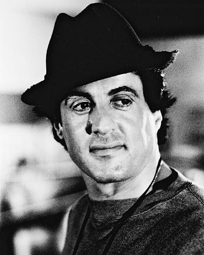 This is an image of 14991 Sylvester Stallone Photograph & Poster