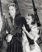 This is an image of 15662 Errol Flynn & Olivia De Havilland Photograph & Poster