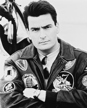 This is an image of 16442 Charlie Sheen Photograph & Poster