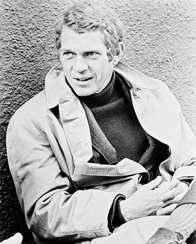 This is an image of 17230 Steve McQueen Photograph & Poster
