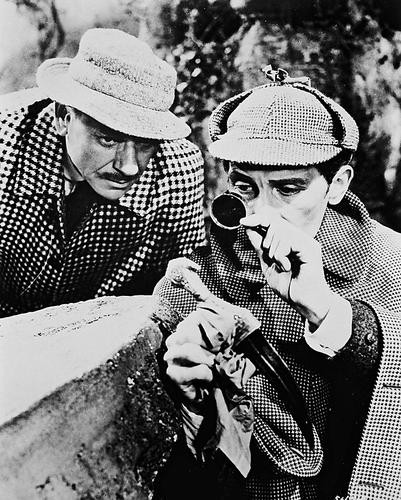 This is an image of 17470 Sherlock Holmes Photograph & Poster