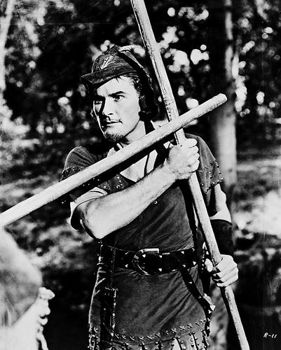 This is an image of 18050 Errol Flynn Photograph & Poster