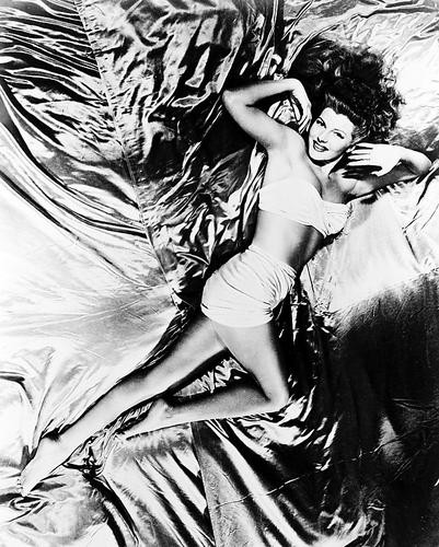 This is an image of 18063 Rita Hayworth Photograph & Poster