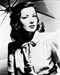 This is an image of 18235 Gene Tierney Photograph & Poster