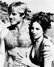 This is an image of 18543 Robert Redford & Barbra Streisand Photograph & Poster