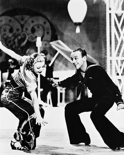 This is an image of 19085 Fred Astaire & Ginger Rogers Photograph & Poster
