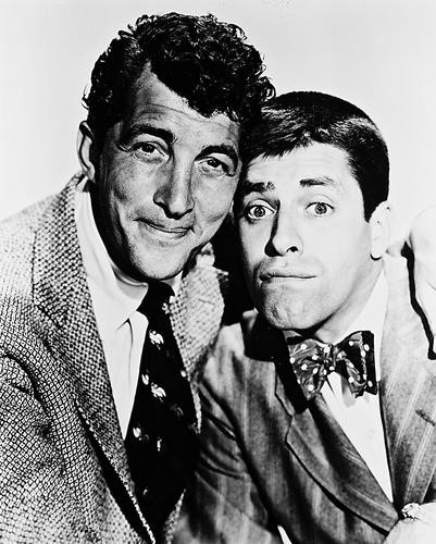 This is an image of 19677 Dean Martin & Jerry Lewis Photograph & Poster