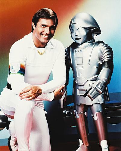 This is an image of 23098 Gil Gerard Photograph & Poster
