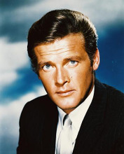 This is an image of 23109 Roger Moore Photograph & Poster