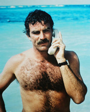 This is an image of 24376 Tom Selleck Photograph & Poster