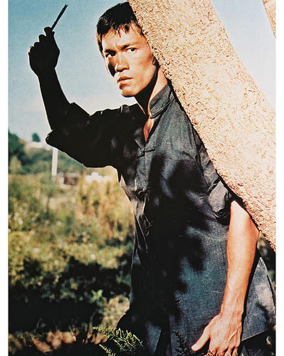 This is an image of 24496 Bruce Lee Photograph & Poster