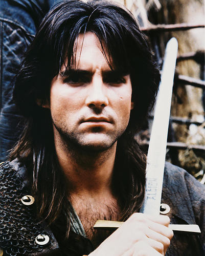 This is an image of 25655 Michael Praed Photograph & Poster