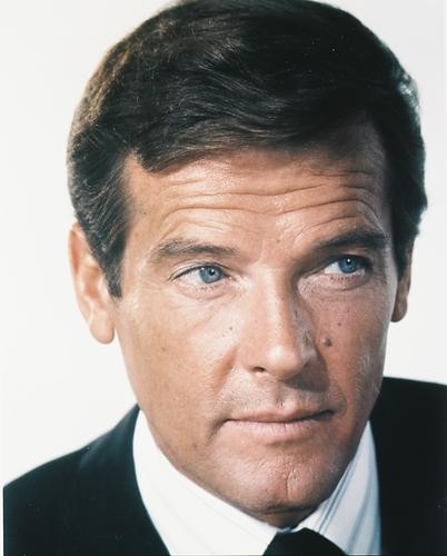 This is an image of 25884 Roger Moore Photograph & Poster