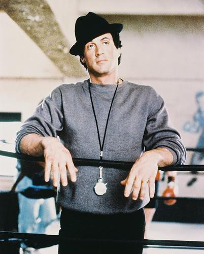 This is an image of 25906 Sylvester Stallone Photograph & Poster