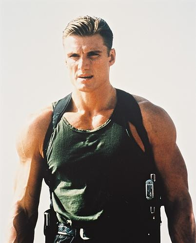 This is an image of 28036 Dolph Lundgren Photograph & Poster