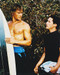 This is an image of 28626 Keanu Reeves & Patrick Swayze Photograph & Poster