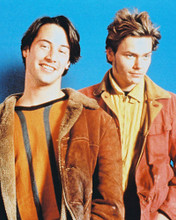 This is an image of 28891 River Phoenix & Keanu Reeves Photograph & Poster