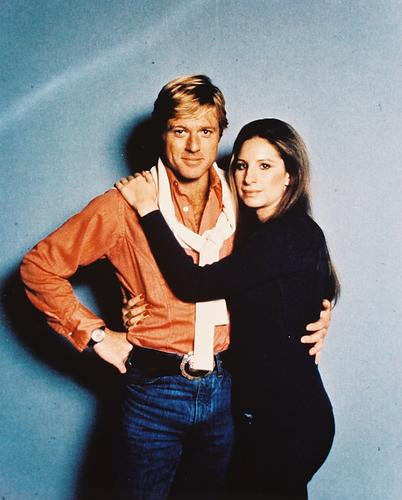 This is an image of 28900 Robert Redford & Barbra Streisand Photograph & Poster