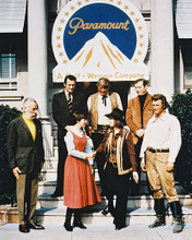 This is an image of 29786 John Wayne & Clint Eastwood Photograph & Poster