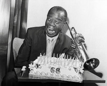 This is an image of 100043 Louis Armstrong Photograph & Poster