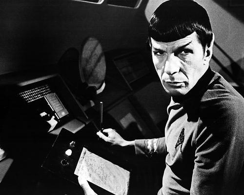 This is an image of 100127 Leonard Nimoy Photograph & Poster