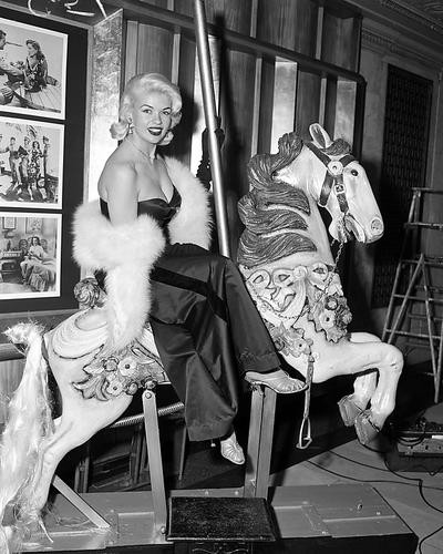 This is an image of 100222 Jayne Mansfield Photograph & Poster