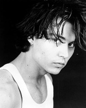 This is an image of 100256 Johnny Depp Photograph & Poster