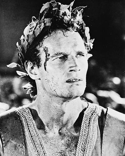 This is an image of 160731 Charlton Heston Photograph & Poster